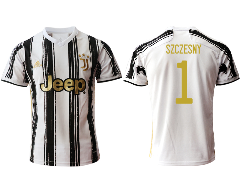 Men 2020-2021 club Juventus home aaa version #1 white Soccer Jerseys1